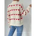 Stand Collar Pullovers Long Sleeve women sweater